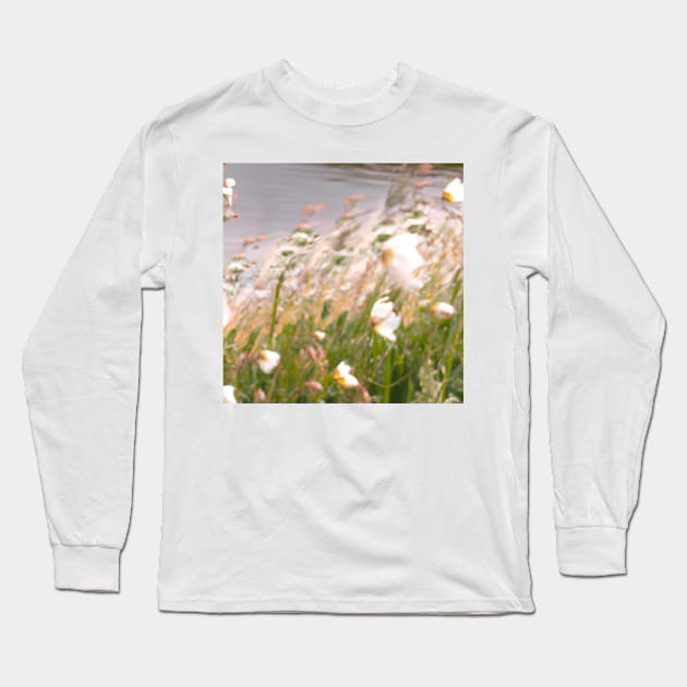 Beauty of Bright Flowers Long Sleeve T-Shirt by tearbytea